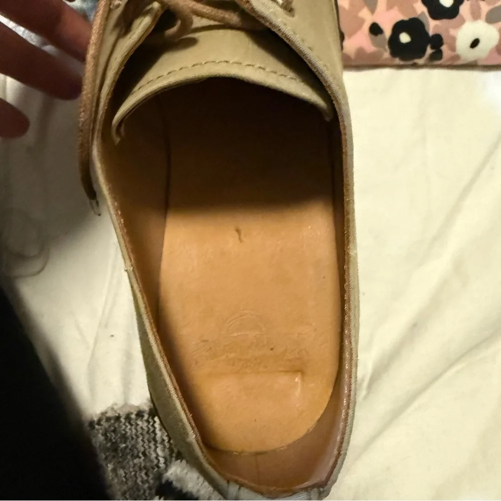 NWT Dr. Martens khaki canvas oxfords - Picture 9 of 9
